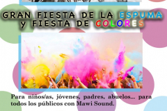 Gran Fiesta de la Espuma y de los colores